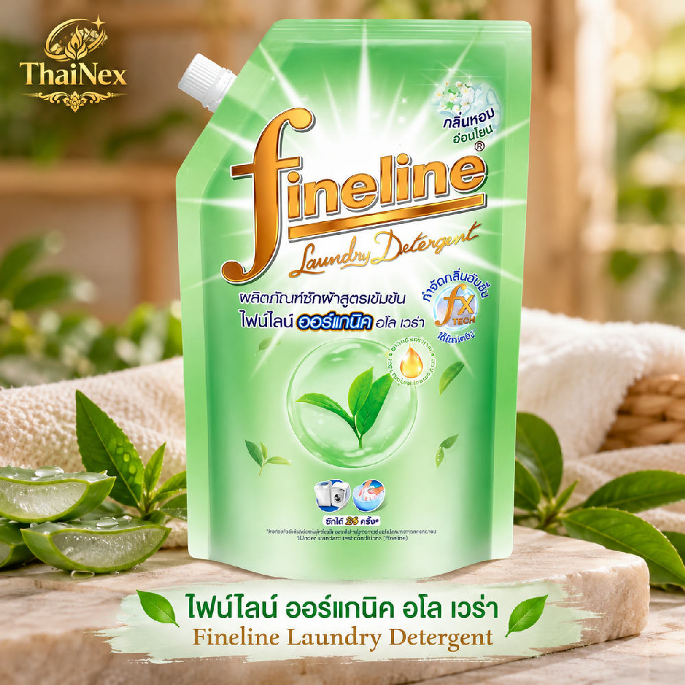 BeNice Fineline Laundry Detergent Organic Aloe Vera 550ml