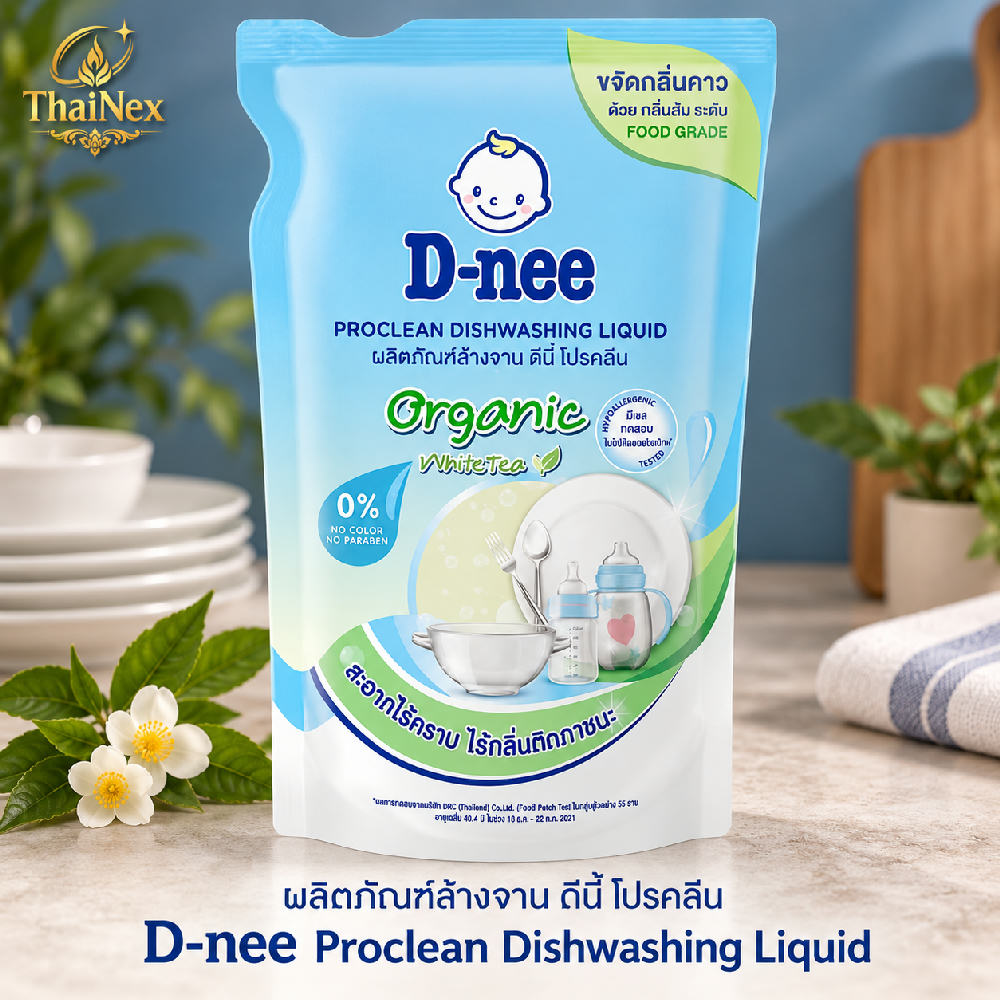 D-nee Organic Baby Bottle & Nipple Cleanser 450ml
