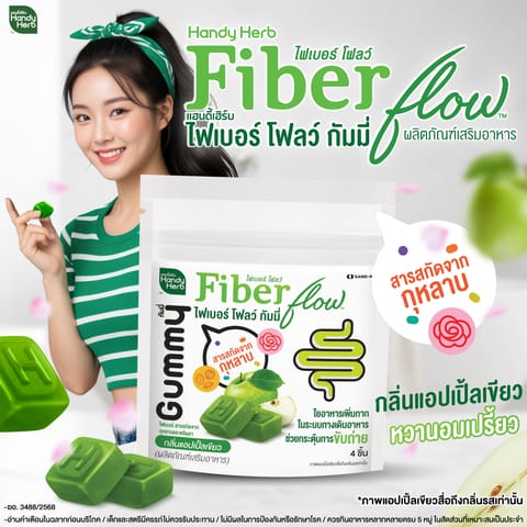 HANDY HERB Gummy Fiber Flow