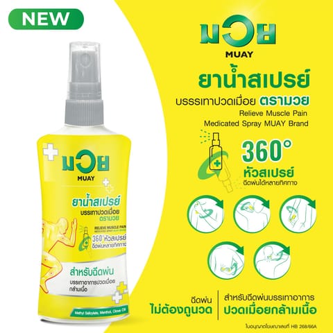 NAMMAN MUAY Relieve Muscle Pain Medicated Spray 40ml