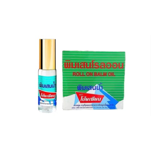 POY-SIAN Pim Saen Thai Balm Oil Roll On 5ml x 6