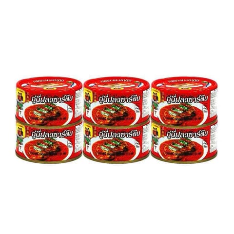 Three Lady Cooks Sardines Chuchee 190g x Pack 6