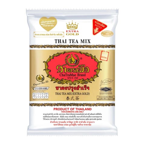 CHATRAMUE Thai Tea Mix Extra Gold 400g