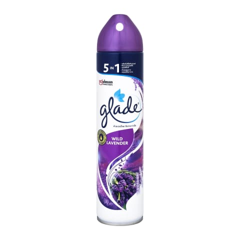 GLADE Air Freshener Spray Wild Lavender Scent 320ml