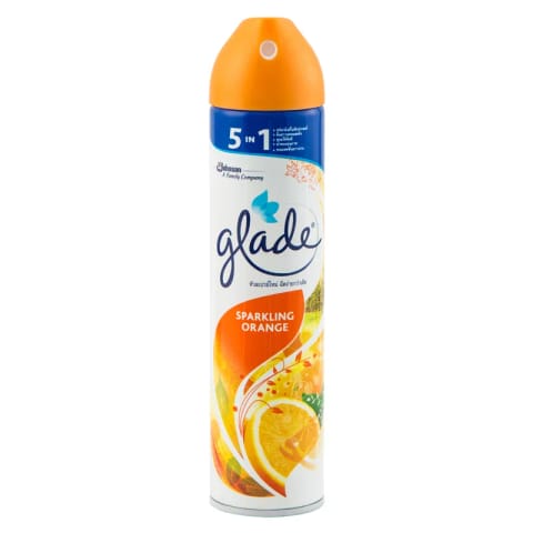 GLADE Air Freshener Spray Sparkling Orange Scent 320ml