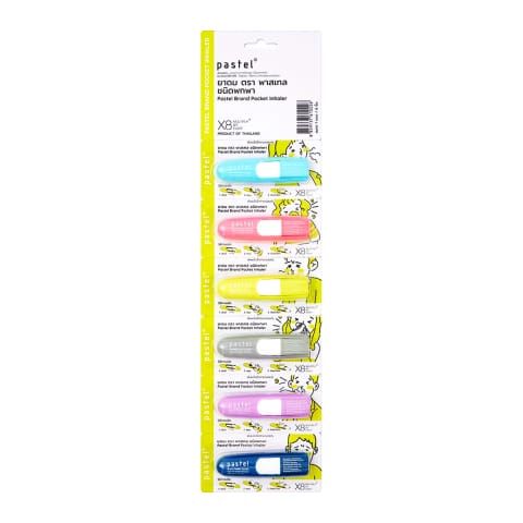 PASTEL Pocket Inhaler 2g x Pack 6