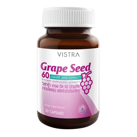VISTRA Dietary Supplement Grape Seed 30 tablets