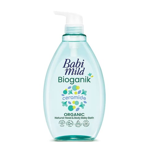BABI MILD Ultra Mild Bioganik Head & Body Bath 800ml