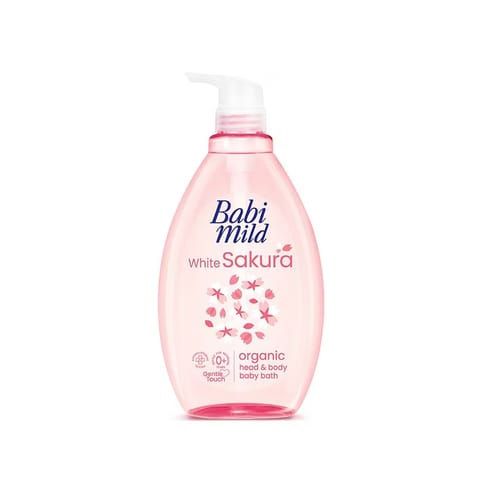 BABI MILD Ultra Mild White Sakura Head & Body Bath 800ml