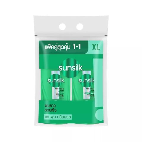 SUNSILK Healthier & Long Active Infusion Shampoo + Conditioner 425+400ml
