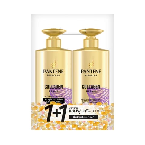 PANTENE Miracles Collagen Repair Shampoo 400ml + Conditioner 380ml
