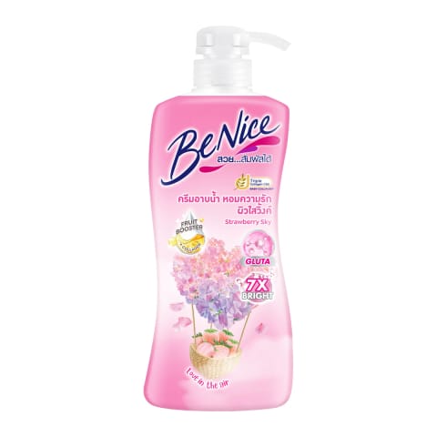 BENICE Shower Cream Strawberry Sky 400ml