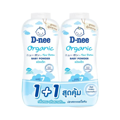 D-NEE Newborn Baby Powder 300g Double Pack