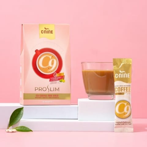 C-NINE Pro Slim Coffee Mix Gold (10 Sachets/Box)
