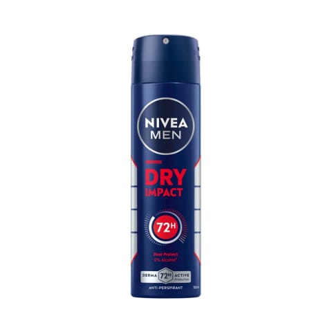NIVEA Men Dry Impact Spray Deodorant 150ml