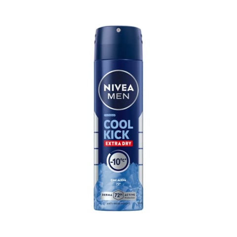 NIVEA Men Cool Kick Spray Deodorant 150ml