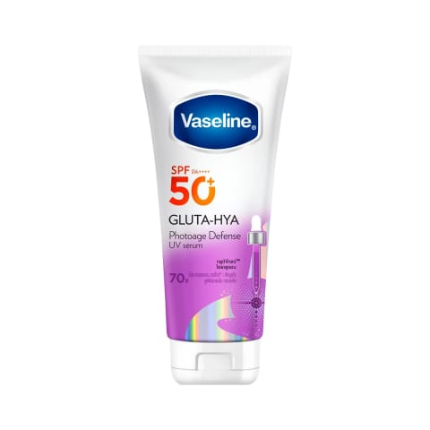 VASELINE Gluta-Hya Photoage Defense UV Serum SPF50+ PA++++ 150ml