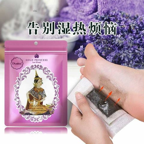 Dusitra Gold Princess - Royal Lavender Foot Patch 