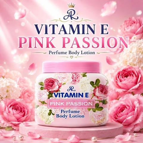 Vitamin E Pink Passion Perfume Body lotion