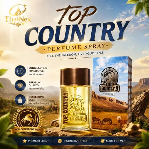 Mistine Top Country Perfume Spray 50ml.