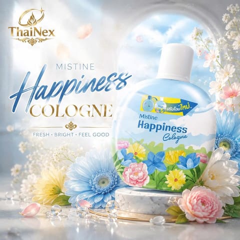 MISTINE HAPPINESS COLOGNE BODY SPLASH 120ml