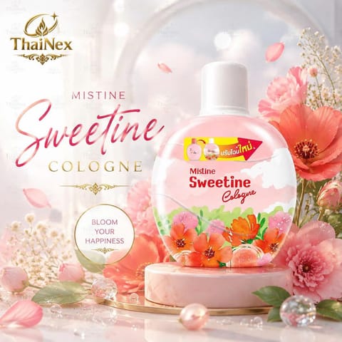MISTINE SWEETINE COLOGNE BODY SPLASH 120ml