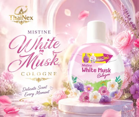MISTINE WHITE MUSK COLOGNE BODY SPLASH 120ml