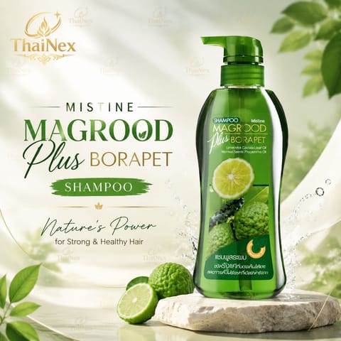 Mistine Magrood Plus Borapet Shampoo 400ml