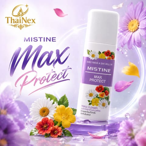 Mistine Daily Fresh & Dry Roll On Max Protect