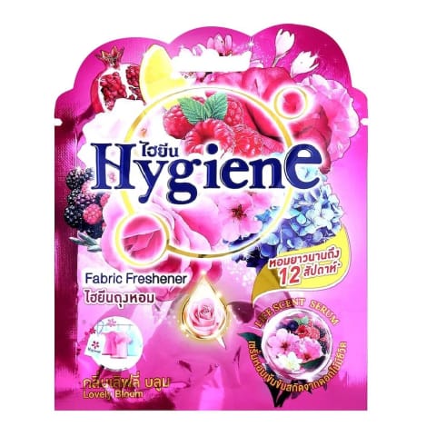 HYGIENE Fabric Freshener Lovely Bloom Scent 8g