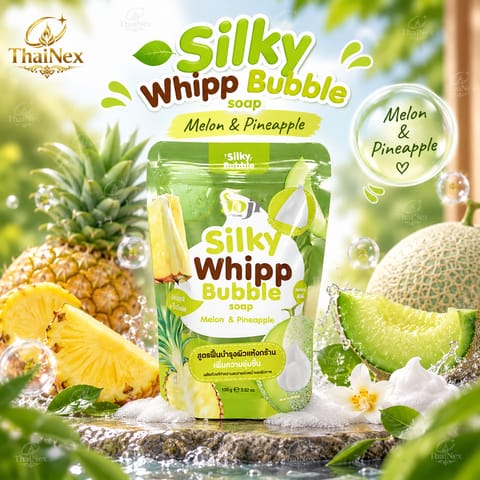 JOJI Secret Young Silky Whipp Bubble Soap Melon & Pineapple 100g
