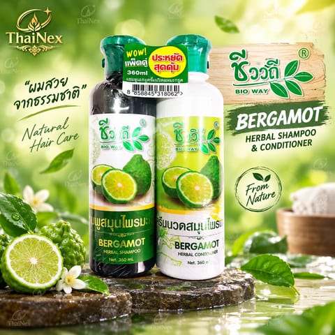  Bio Way Bergamot Herbal Conditioner 360ml