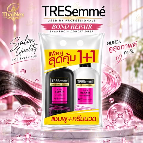TRESemme Shampoo+Conditioner Bond Repair 370 Ml. (1+1)