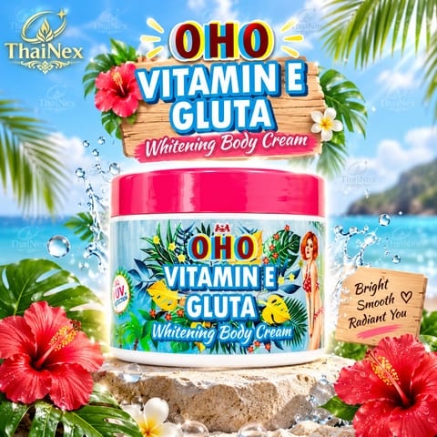 OHO Vitamin E Gluta Whitening Body Cream