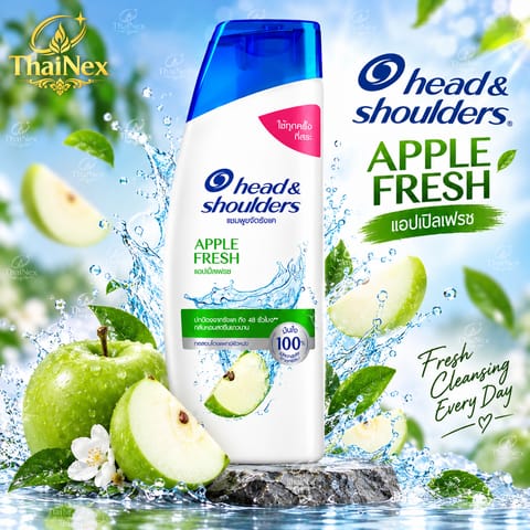 Heald & ShoulderApple Fresh Shampoo
