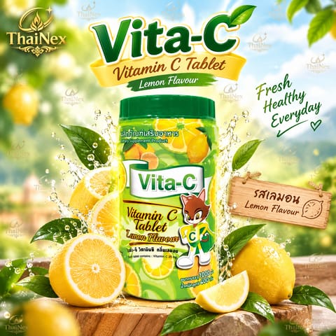 VITA-C Vitamin C Lemon Flavor 1,000 tablets