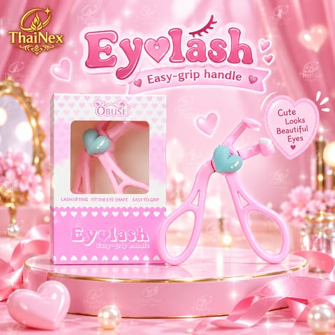 Obuse Eyelash Curler - No.01 Pink