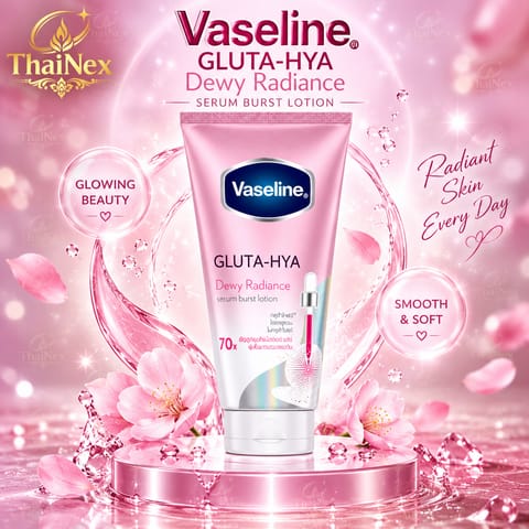 Vaseline Gluta - Hya Dewy Radiance Serum Burst Lotion 290ml