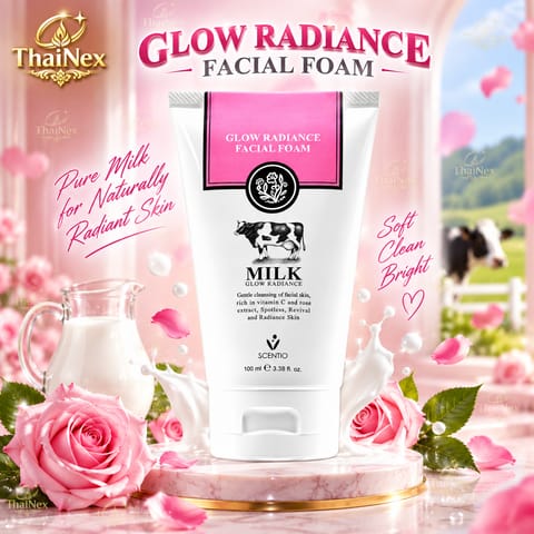 Beauty Buffet Scentio Milk Glow Radiance Facial Foam 100ml