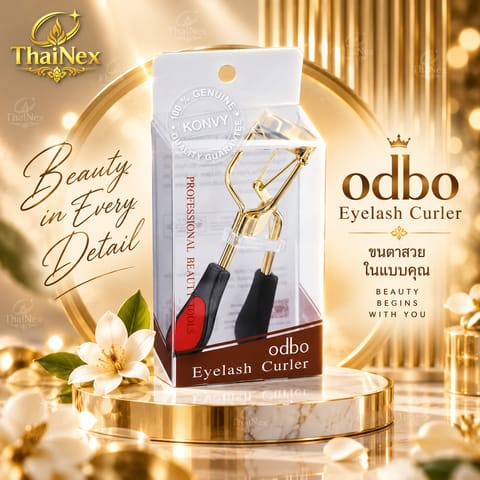 ODBO Eyelash Curler - Gold Ergonomic Design