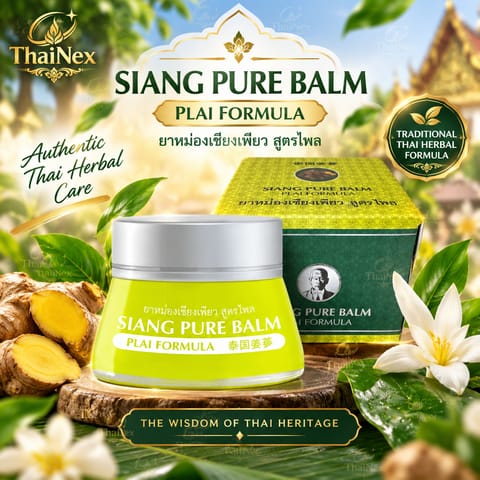 SIANG PURE HERBAL BALM PLAI 20g
