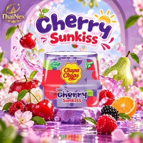 Chupa Chups Cherry Sunkiss Solid Air Freshener 180g