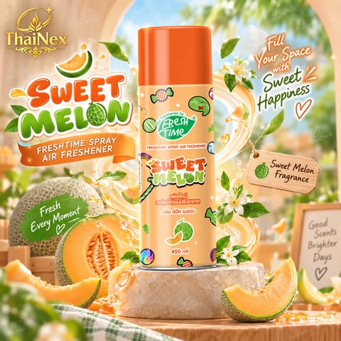 Chupa Chups Sweet Melon Air Freshener Spray 450ml