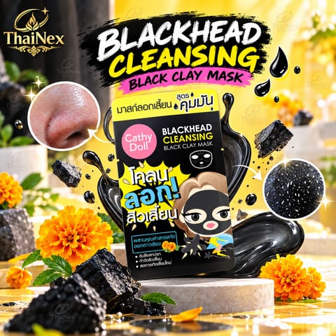 Cathy Doll Blackhead Cleansing Black Clay Mask
