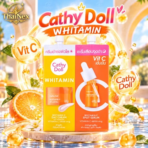 Whitamin C Day Cream & Whitamin C Spot Serum 6ML + 6ML