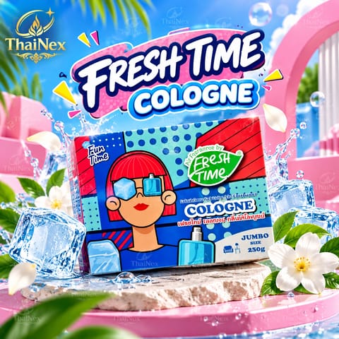 FreshTime Gel Tray Air Freshener Cologne Scent 230g