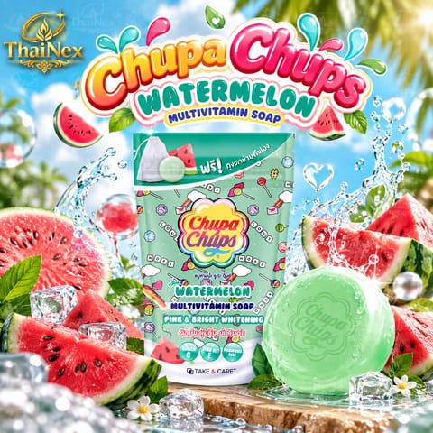Chupa Chups Watermelon Multivitamin Soap 80g