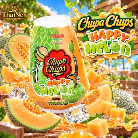 Fresh Time Chupa Chups Melon Scented Gel Air Freshener 230g