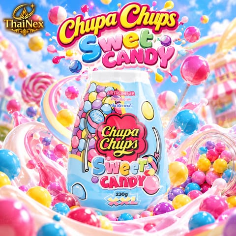 Fresh Time Chupa Chups Candy Scented Gel Air Freshener 230g
