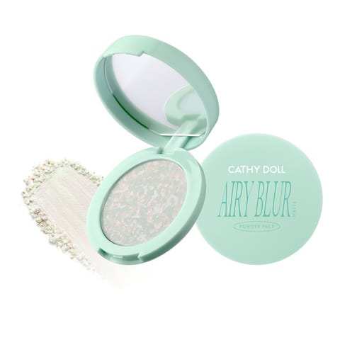 Cathy Doll Airy Blur Matte Powder Pact 4.5g #Matcha